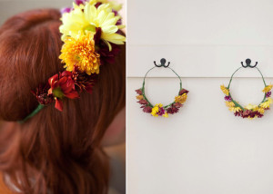 آمورش ساخت تل با گل های طبیعی