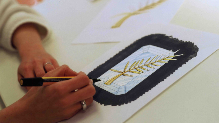 طراحی نخ طلای جشنواره کن توسط چوپارد