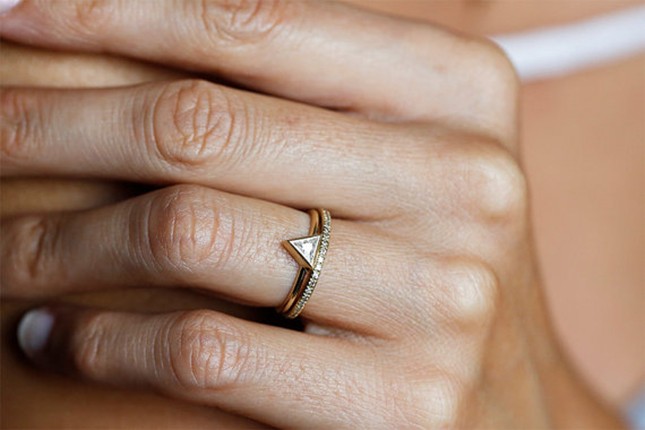 حلقه های نامزدی مینیمال برای زوج های جوان