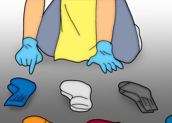 چگونه جوراب هایمان را هنگام شستن گم نکنیم؟