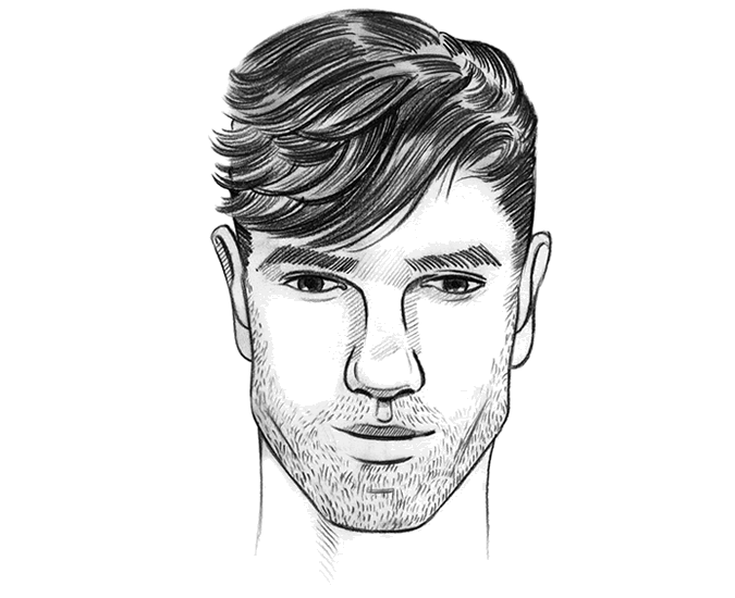 مدل موی متناسب با شکل صورت مردان