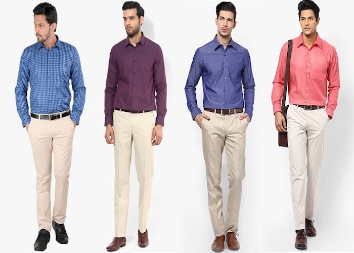 انتخاب پیراهن مردانه با توجه به رنگ پوست