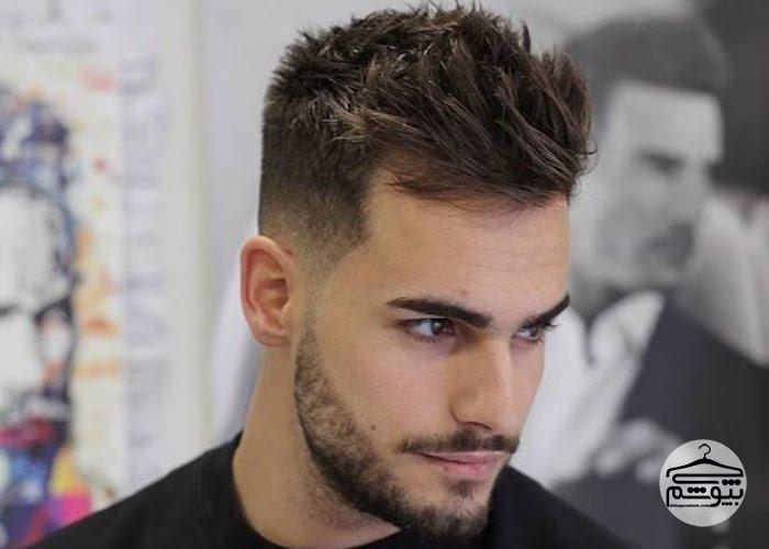 مدل مو کوتاه مردانه برای صورت بیضی