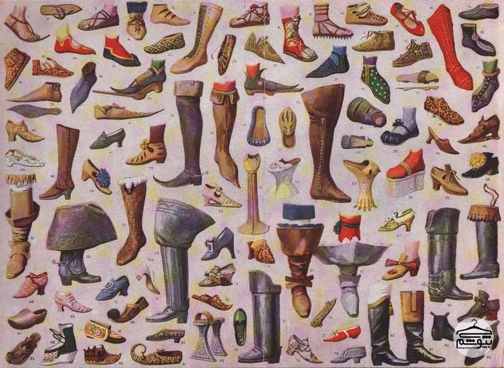 تاریخچه اختراع کفش