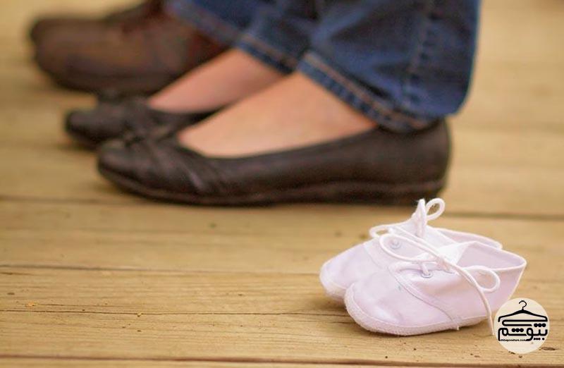 کفش مناسب برای خانم‌های باردار