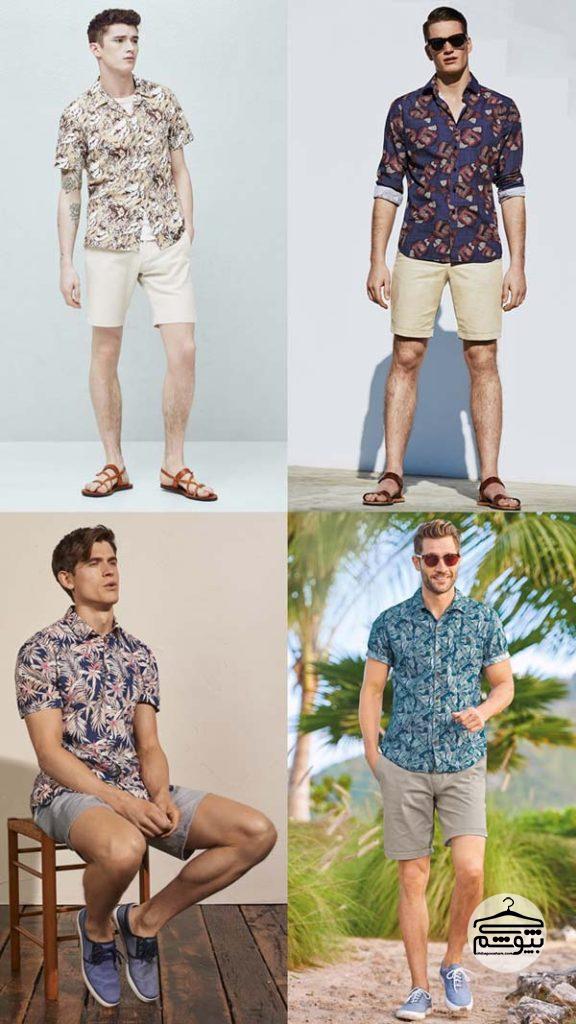 لباس تابستانی مردانه برای کنار ساحل دریا