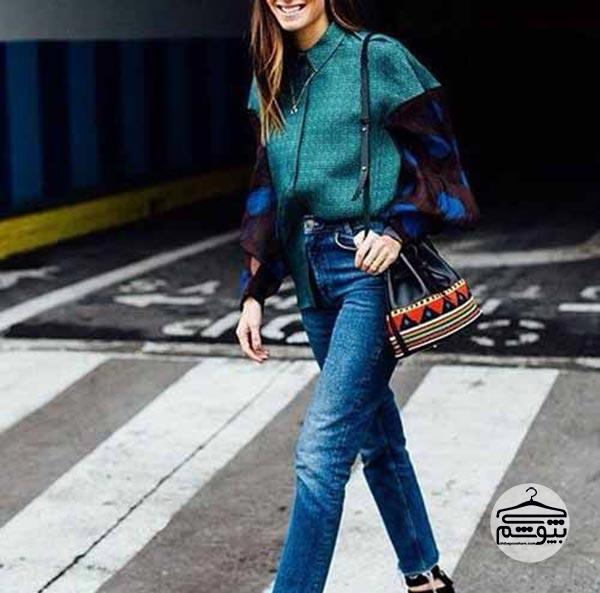 مام جینز ؛ نحوه انتخاب و خرید و ست کردن این مدل شلوار جین زنانه