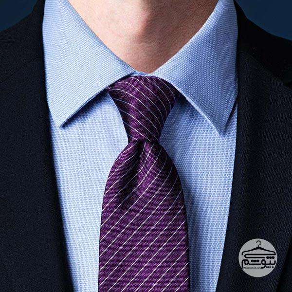 بستن کراوات با گره ساده 