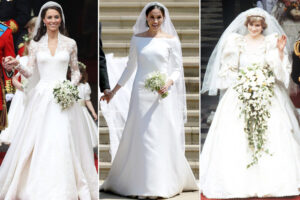 زیباترین لباس عروس‌های سلطنتی در 100 سال گذشته