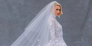لباس عروس پاریس هیلتون دنیا را مبهوت کرد!