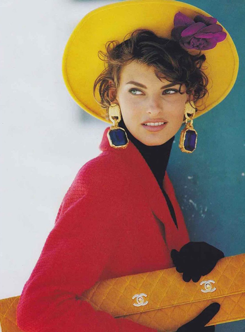 لیندا اوانجلیستا سوپر مدل دهه 80