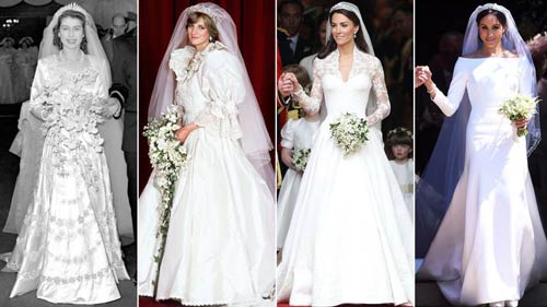 تاریخچه لباس عروس
