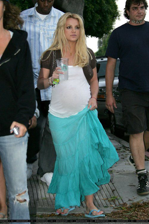 زیباترین استایل‌های بارداری بریتنی اسپیرز