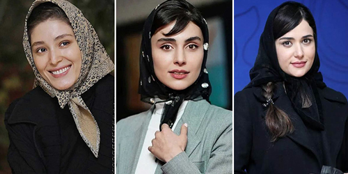مینی اسکارف بازیگران ایرانی