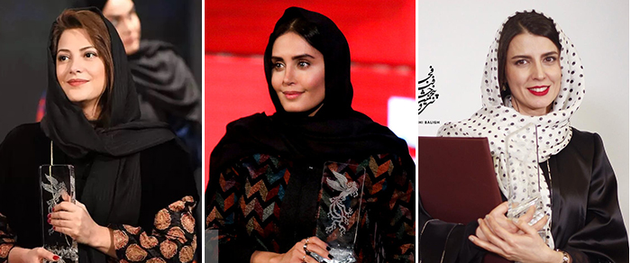 بازیگران زن سینمای ایران، با این لباس‌های جذاب، سیمرغ‌شان را گرفتند