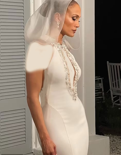 تصاویر لباس عروس جنیفر لوپز