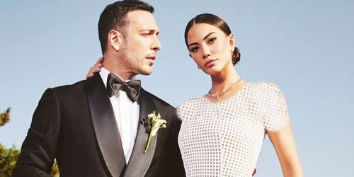دلبری محبوب‌ترین بازیگر ترکیه در لباس عروس