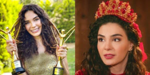 زیباترین لباس‌های ابرو شاهین؛ فرفری‌ترین بازیگر ترکیه