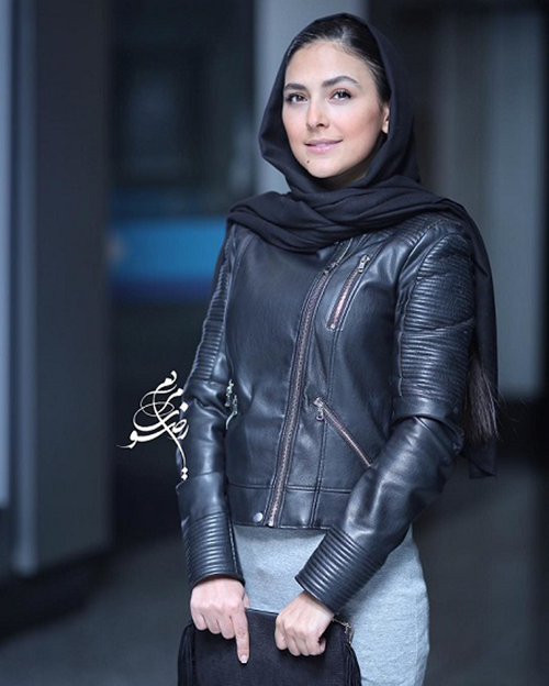 لباس چرم بازیگران ایرانی