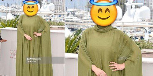 حدس بزنید کدام بازیگر ایرانی، این لباس را پوشیده؟