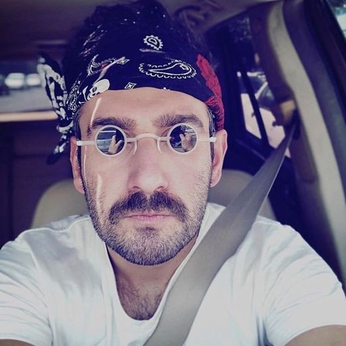 عینک گرد بازیگران ایرانی