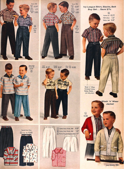 لباس کودکان 70 سال پیش