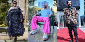 این چند بازیگر ایرانی جسارت پوشیدن هر لباس عجق وجقی را دارند!