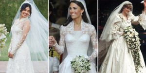 این لباس عروس‌های افراد مشهور، دنیای مد را زیر و رو کردند!