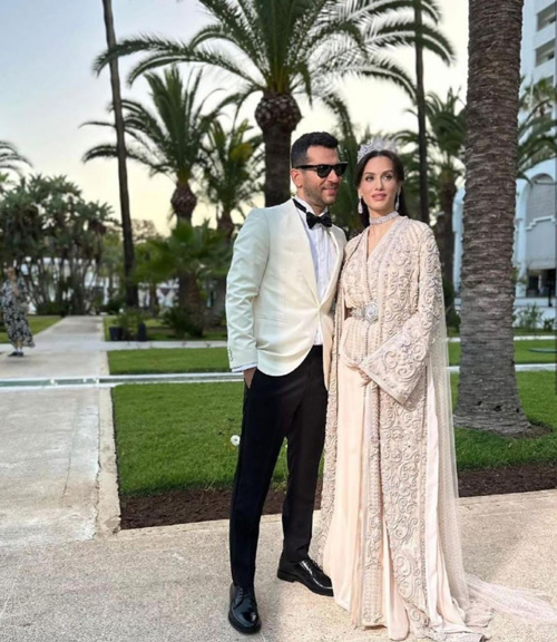 مورات و همسرش در مراکش
