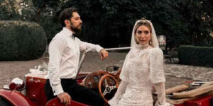 بالاخره تصاویر ازدواج بهرام رادان و همسرش منتشر شد؛ لباس زیبای عروس خانم را ببینید!