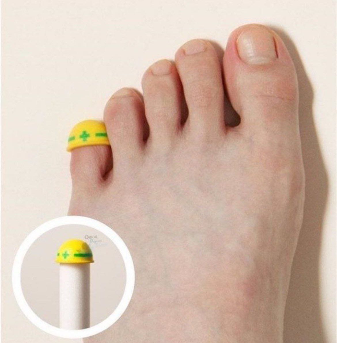 اختراع عجیب برای انگشت پا