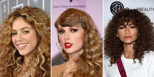 چند مدل موی فرفری از افراد مشهور که شما هم می‌توانید الهام بگیرید