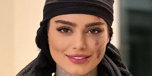  ژست جدید سحر قریشی در دبی با یک چهره جدی 