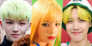 این ۸ خواننده مشهور کره‌ای موهایشان را زرد عقدی کردند و کل جهان دیوانه و هلاکشان شد!
