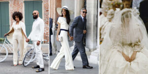 خاص‌ترین لباس عروس‌هایی که سلبریتی‌ها پوشیدند و هیچکس شبیه آن‌ها را ندیده بود!