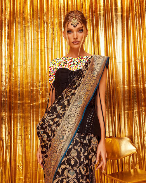 لباس هندی السا هوسک