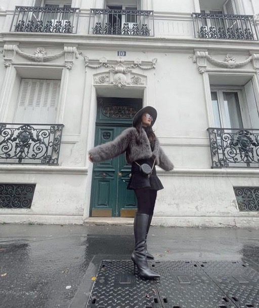 استایل گرم آسلیهان گونر در پاریس