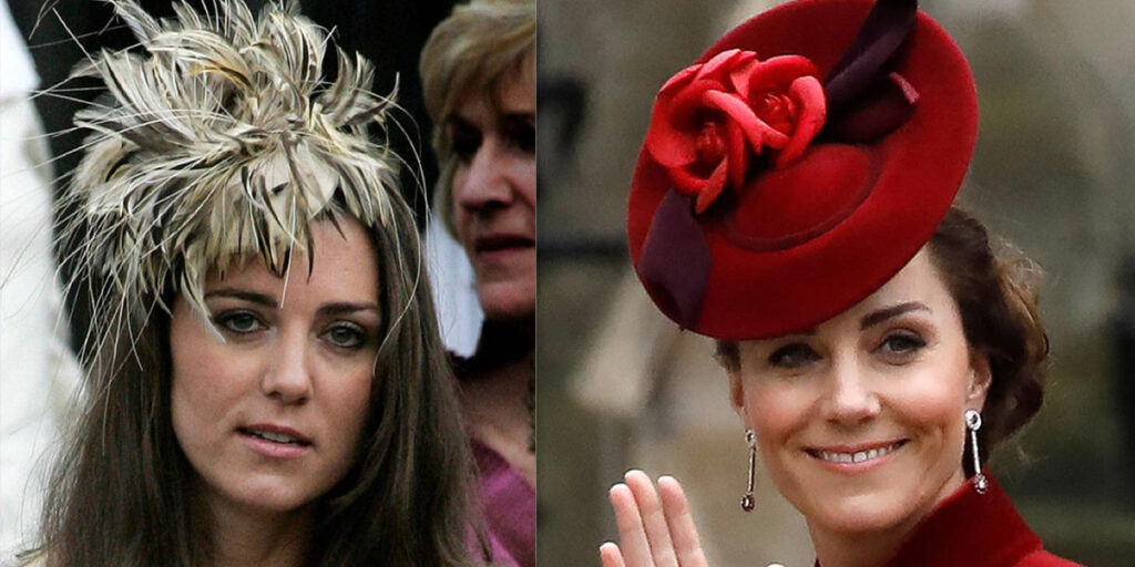 زیباترین کلاه‌هایی که ملکه آینده انگلیس روی سرش گذاشت و کل دنیا خیره به او ماندند!