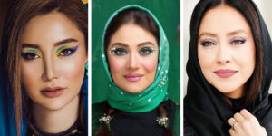 چشم‌های این 6 بازیگر مشهور، رنگین‌کمان دارد؛ رنگی رنگی‌ترین سایه‌های چشم زنان ایرانی