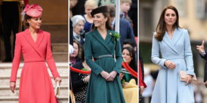 کیت میدلتون و هنر پوشیدن یک لباس در رنگ‌های مختلف؛ ۱۰ لباسی که ملکه آینده انگلیس رنگ‌های مختلفش را پوشید!