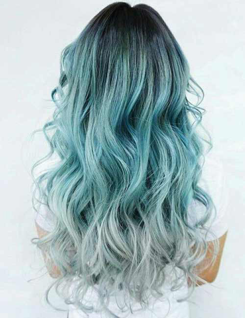 رنگ موی پری دریایی