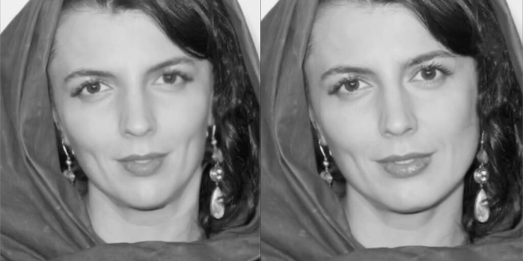 ویدئویی عجیب که ثابت می‌کند بازیگران ایرانی با صورت متقارن زشت و بدترکیب می‌شوند؛ خداروشکر که چهره لیلا حاتمی تقارن ندارد!