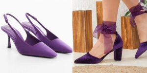 ۲۲ مدل کفش مجلسی بنفش که ثابت می‌کنند این رنگ بهترین انتخاب برای عروسی و مهمانی‌هاست!