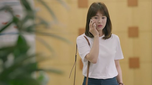 تی‌شرت سفید در استایل بازیگران کره‌ای