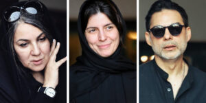 جدیدترین تصاویر بازیگران ایرانی در مراسم یادبود زری خوشکام؛ از محمدرضا فروتن تا هانیه توسلی