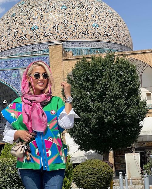 پریا پرتوی‌فرد در اصفهان