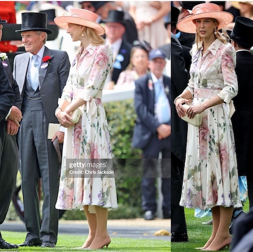 لباس‌های گل‌گلی سلطنتی‌ها