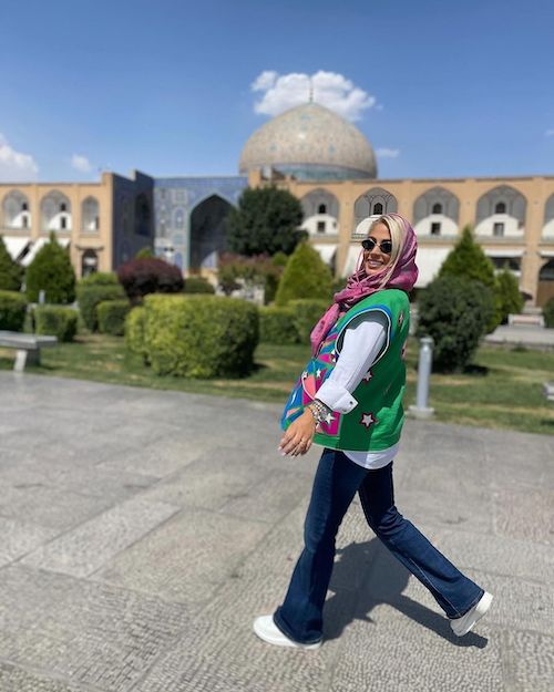 پریا پرتوی‌فرد در اصفهان