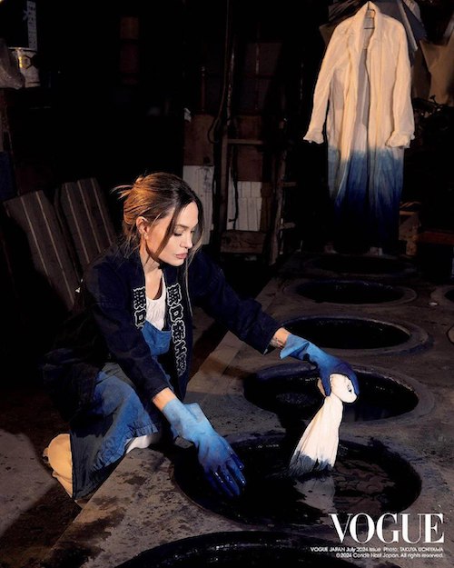 آنجلینا جولی در مجله ووگ ژاپن