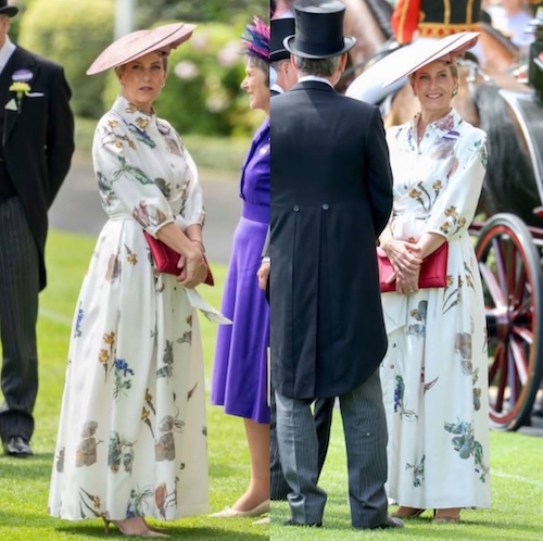 لباس‌های گل‌گلی سلطنتی‌ها